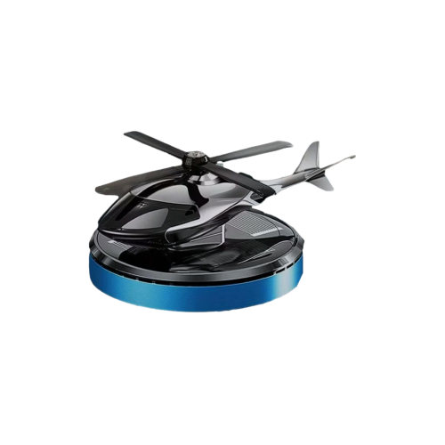 Helikopter Tasarımlı Güneş Enerjili Araç Oyuncağı – HavaKopter - Mavi